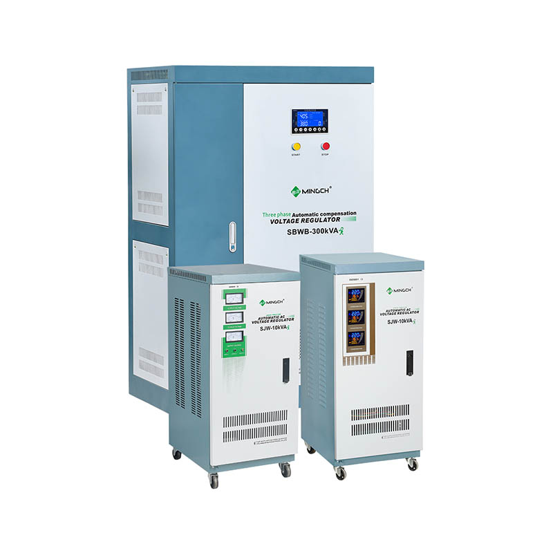 Mingchuan SBWB Three-Phase High Power Voltage Stabilizer 300kVA 380v Industrial Compensated AC Voltage Stabilizer