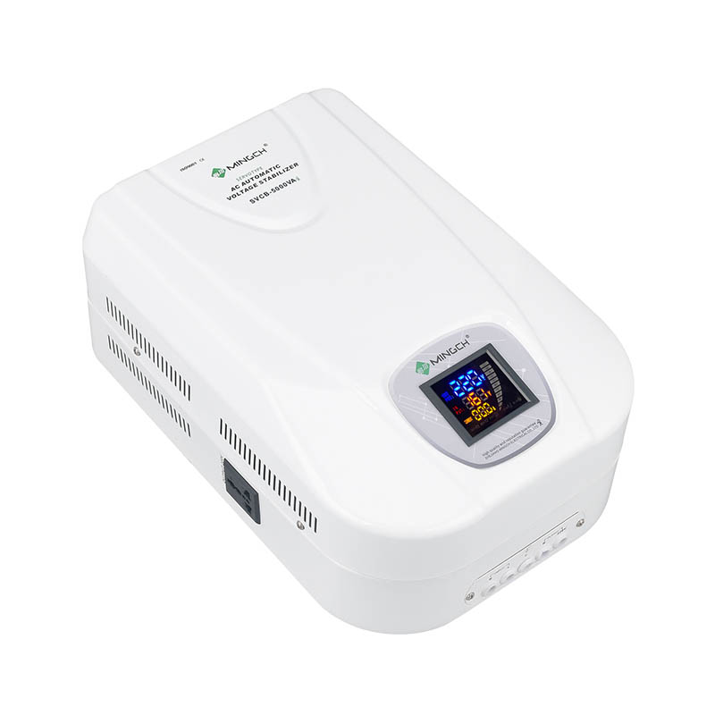 Mingchuan SVCB 5kVA Wall-Mounted AC Voltage Stabilizer Single-Phase 220v Fully Automatic Household Voltage Stabilizer