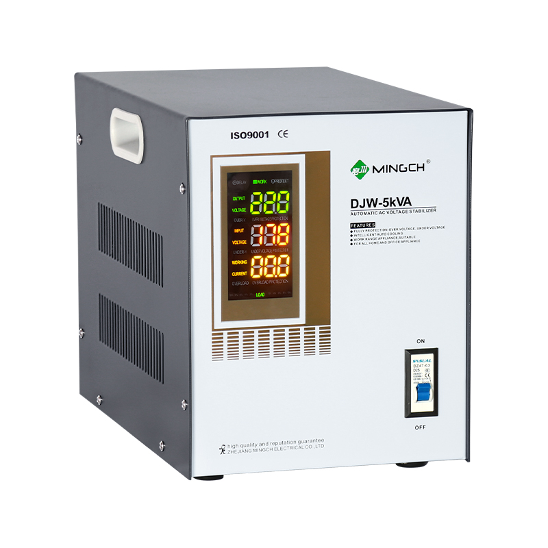 Mingchuan DJW Single-Phase 5kVA AC Voltage Stabilizer 220v Household Fully Automatic Voltage Stabilizer