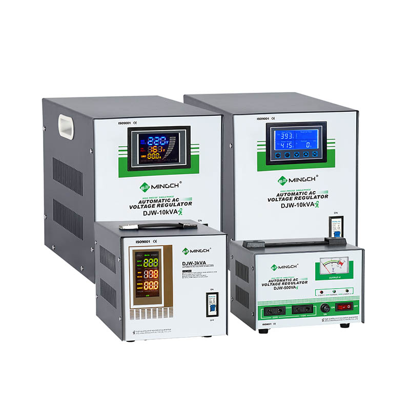 How do the input filter parameters of a single-phase voltage stabilizer match grid fluctuations?